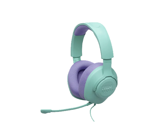 JBL Quantum 100 M2 Wired Over-Ear Gaming Headphone with Flip-up Mic