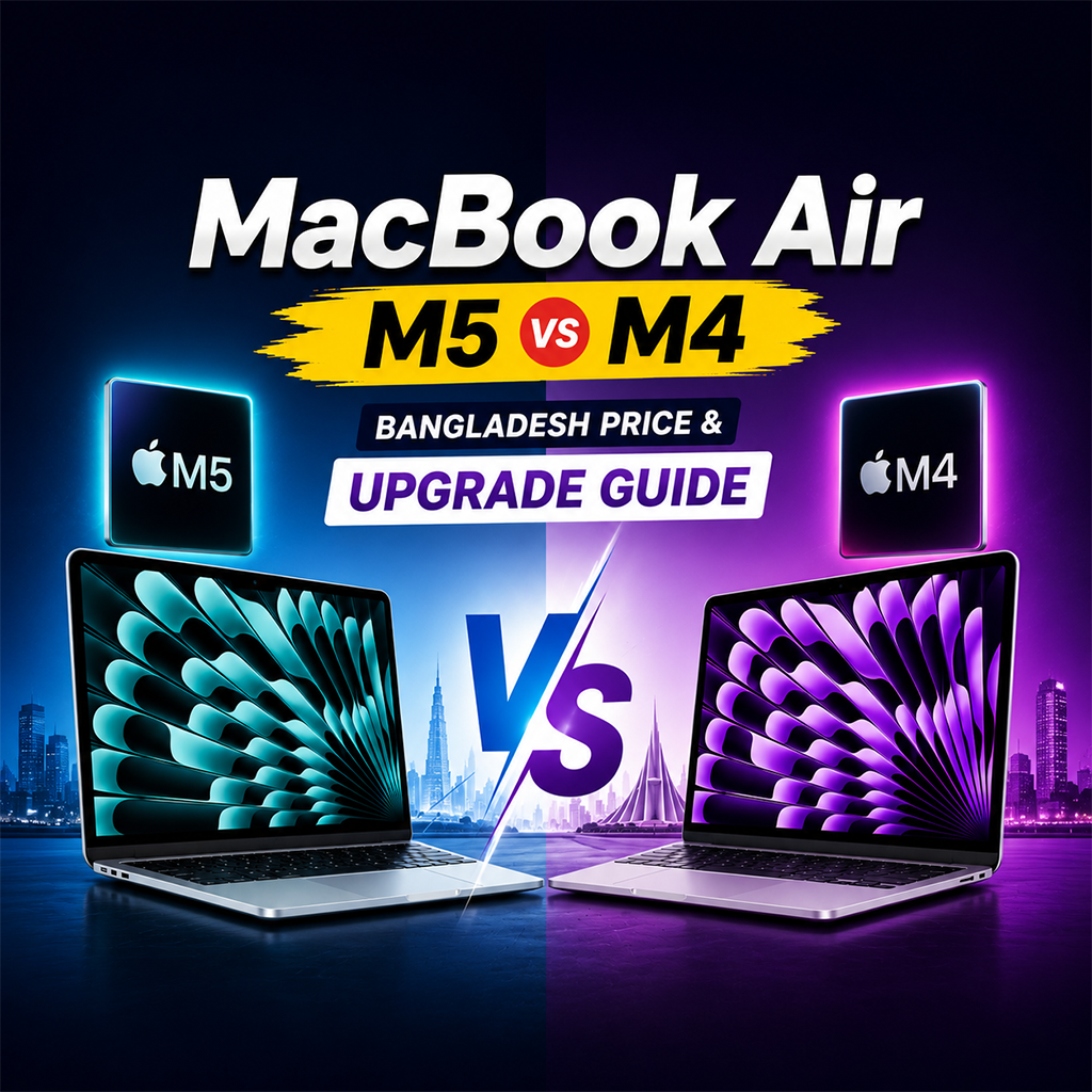 MacBook Air M5 vs MacBook Air M4 in Bangladesh 2026, Is It Worth Upgrading