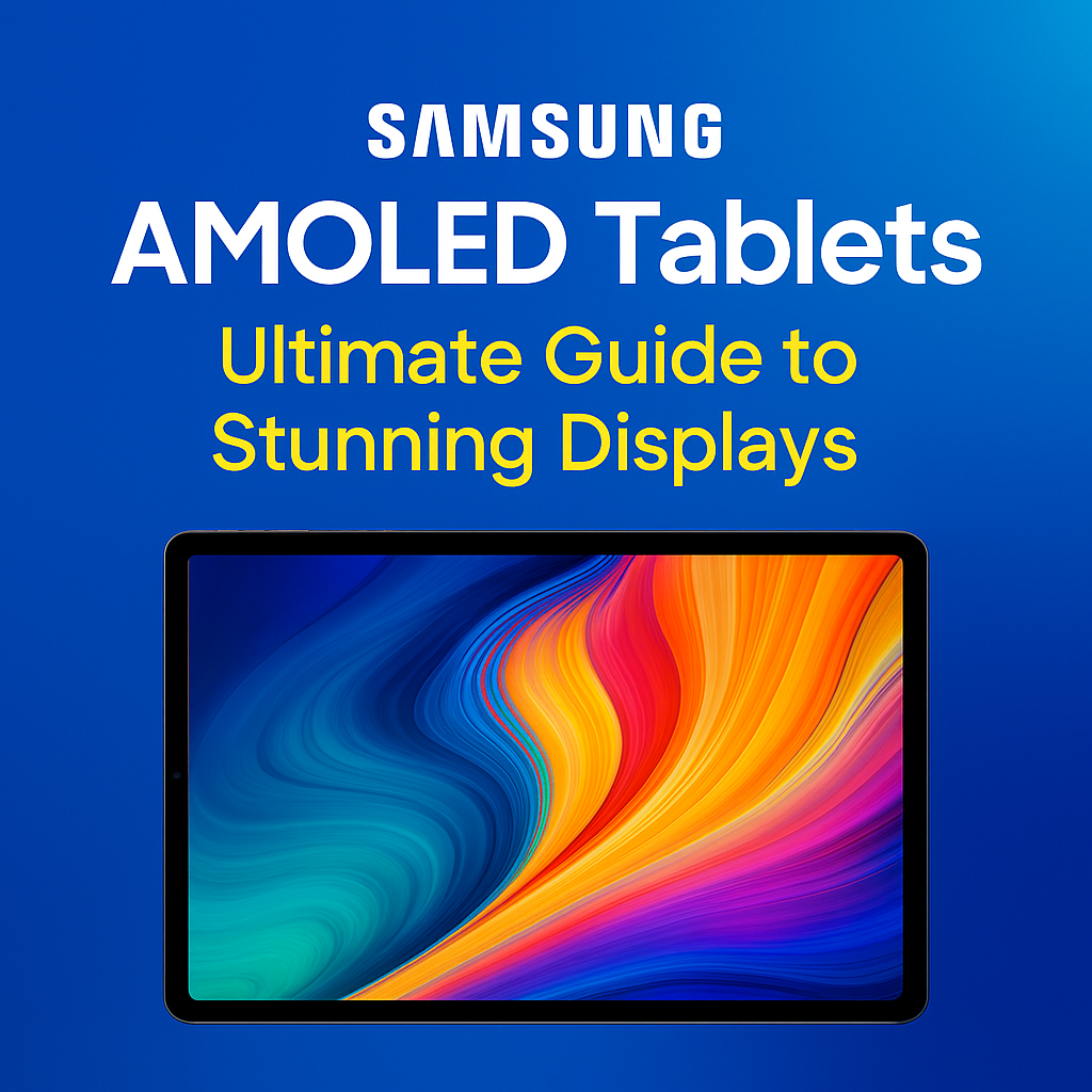 Samsung Amoled Tablets - Ultimate Guide to Stunning Displays