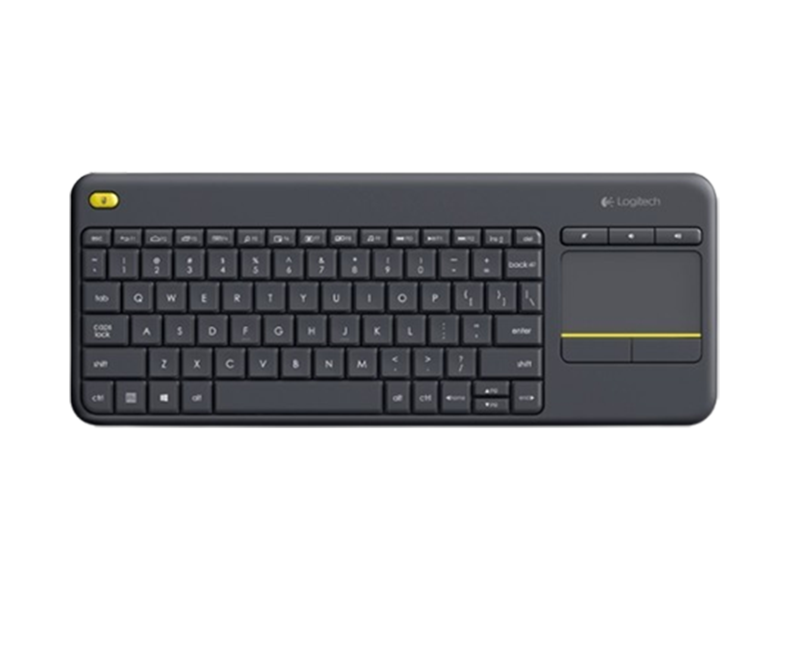 Logitech K400 Plus Wireless Keyboard With Touchpad